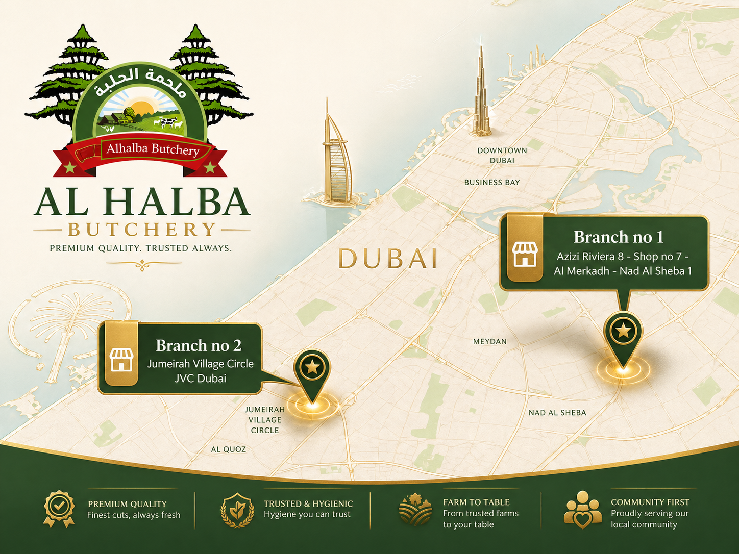 Dubai Map